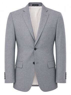 Stafford Tailored Collection Gray Blazer Jacket Size 42R
